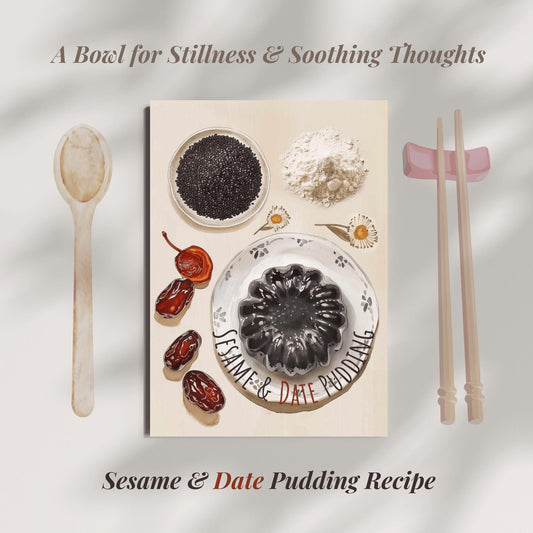 【TCM Recipe】Black Sesame & Red Date for Rest