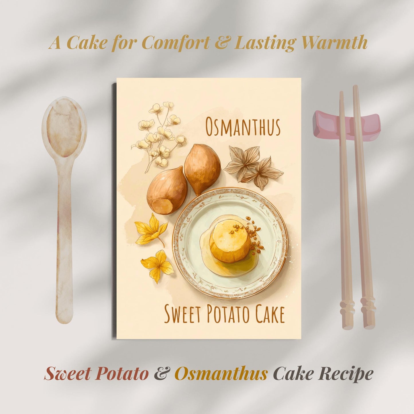 【TCM Recipe】Osmanthus & Sweet Potato for Uplift