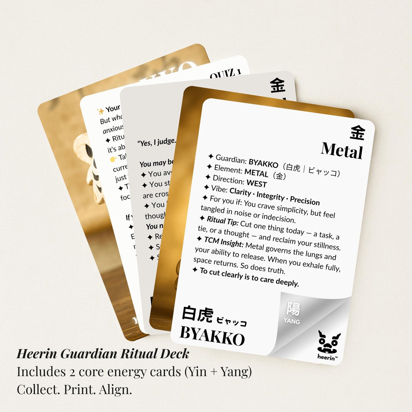【Birth Guardian】Metal · Byakko for Boundaries & Focus