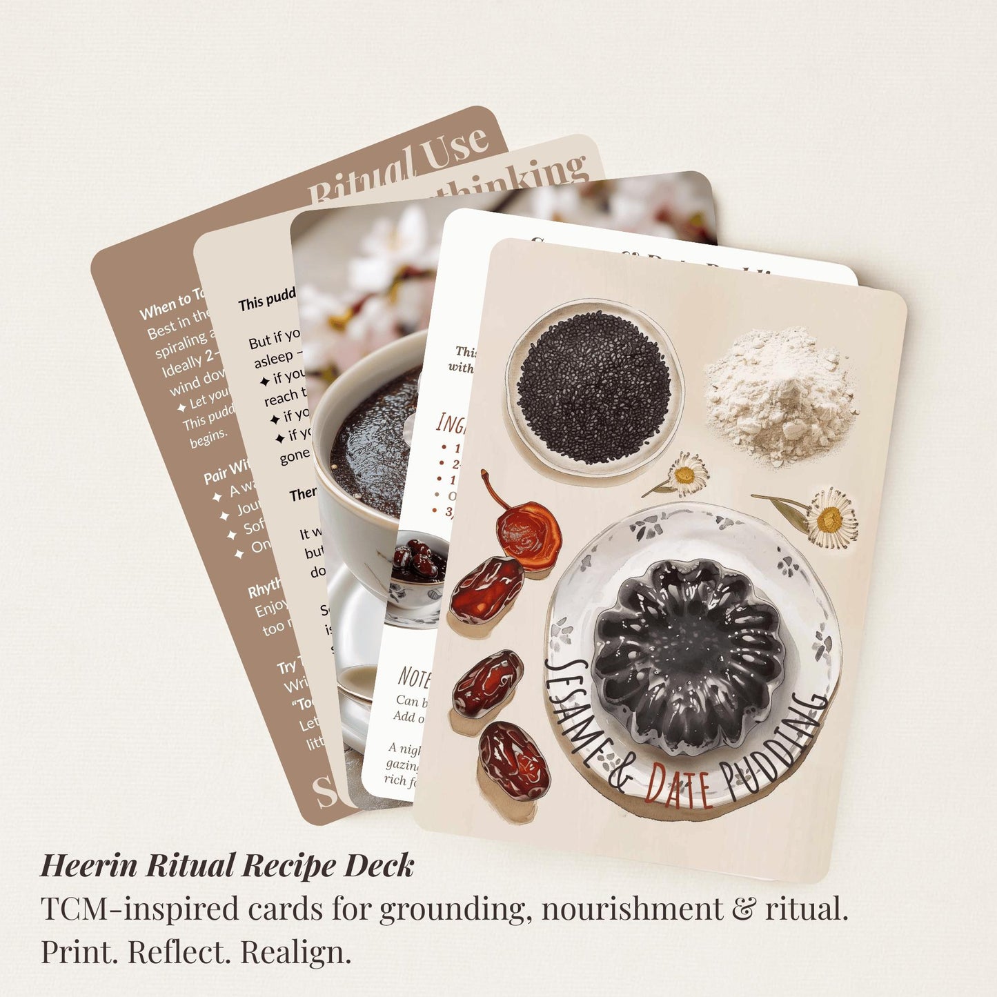 【TCM Recipe】Black Sesame & Red Date for Rest