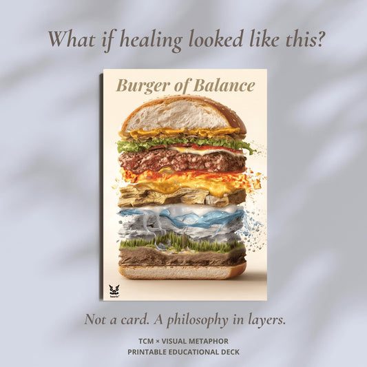 【TCM Made Visual】Burger of Balance™ Ritual Deck