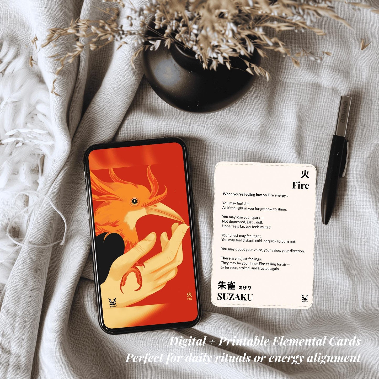 【Elemental Booster】Fire · Suzaku Ritual for Motivation & Expression